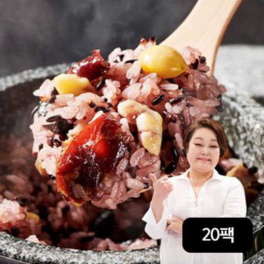 빅마마 이혜정의 꽉찬 수제 영양밥 120gX20팩 - NS홈쇼핑