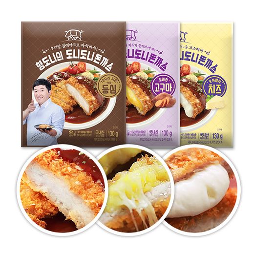 정형돈 도니도니 돈까스 등심10팩+고구마4팩+치즈4팩 총18팩 - NS홈쇼핑  정형돈 도니도니 돈까스 등심10팩+고구마4팩+치즈4팩 총18팩... 