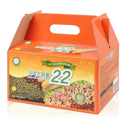 크리스피롤22 180g(18개입) x 3봉 1BOX(선물포장) - NS홈쇼핑