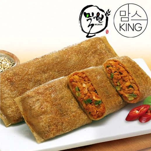 [맘스킹]밀원본가 HACCP 메밀전병 매운맛 600g*2세트 - NS홈쇼핑