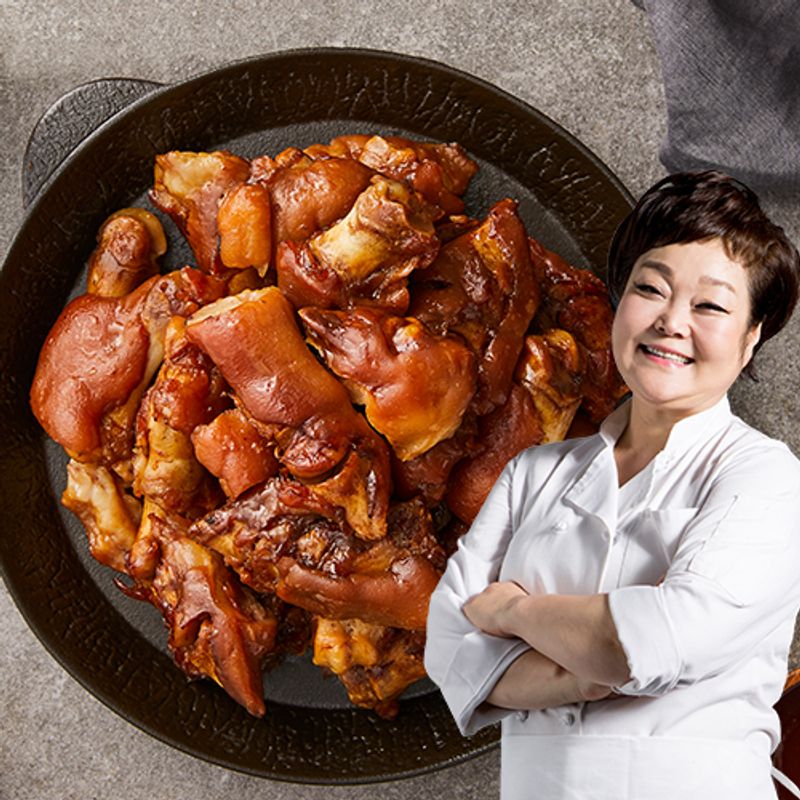 이혜정의 아주 맛있는 쫄깃 족발 세트(순살족발 6팩+미니족발 3팩+새우젓 9팩+양념장) - NS홈쇼핑