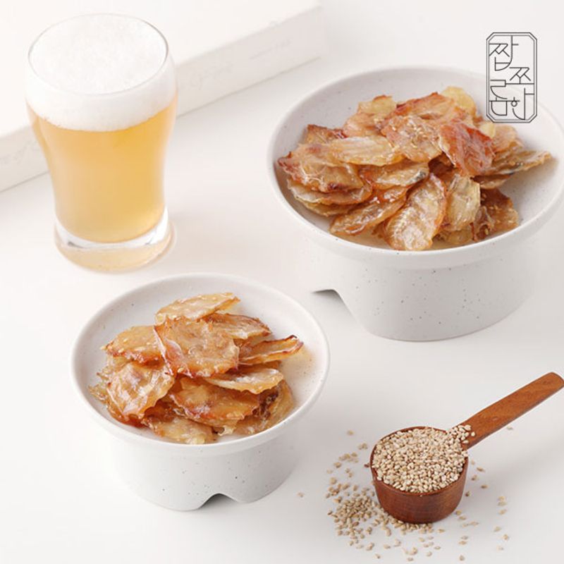 짭쪼롬한오후 구운 미니쥐포 40g x 5팩 - NS홈쇼핑