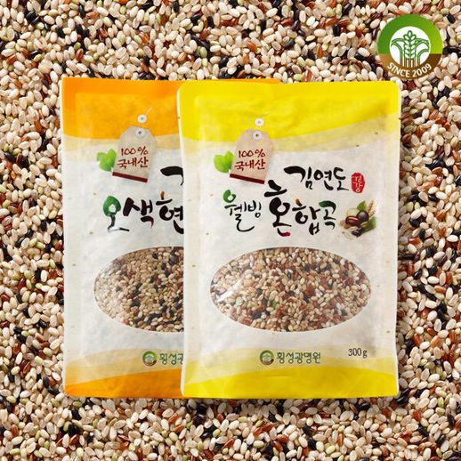 [etv] [김연도]혼합곡(10곡)300gx10봉+오색현미300gx10봉 - NS홈쇼핑
