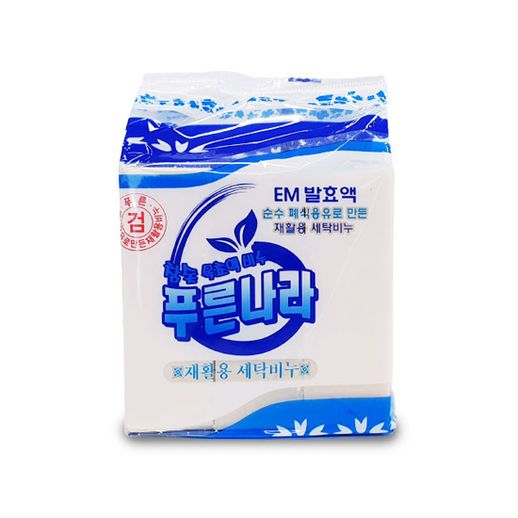 푸른나라 EM 발효 재활용 세탁비누 3개입 2세트/ 빨래 - NS홈쇼핑