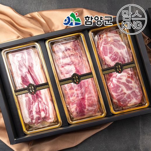 [지리산산골흑돼지]지리산흑돈 선물세트 8호 - NS홈쇼핑