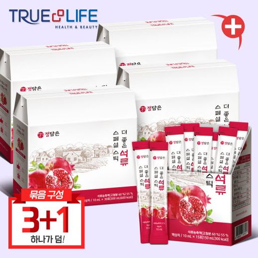 TNL뉴트리션 정담은 더좋은 석류 스페셜 스틱 4박스 (총 120포) - NS홈쇼핑