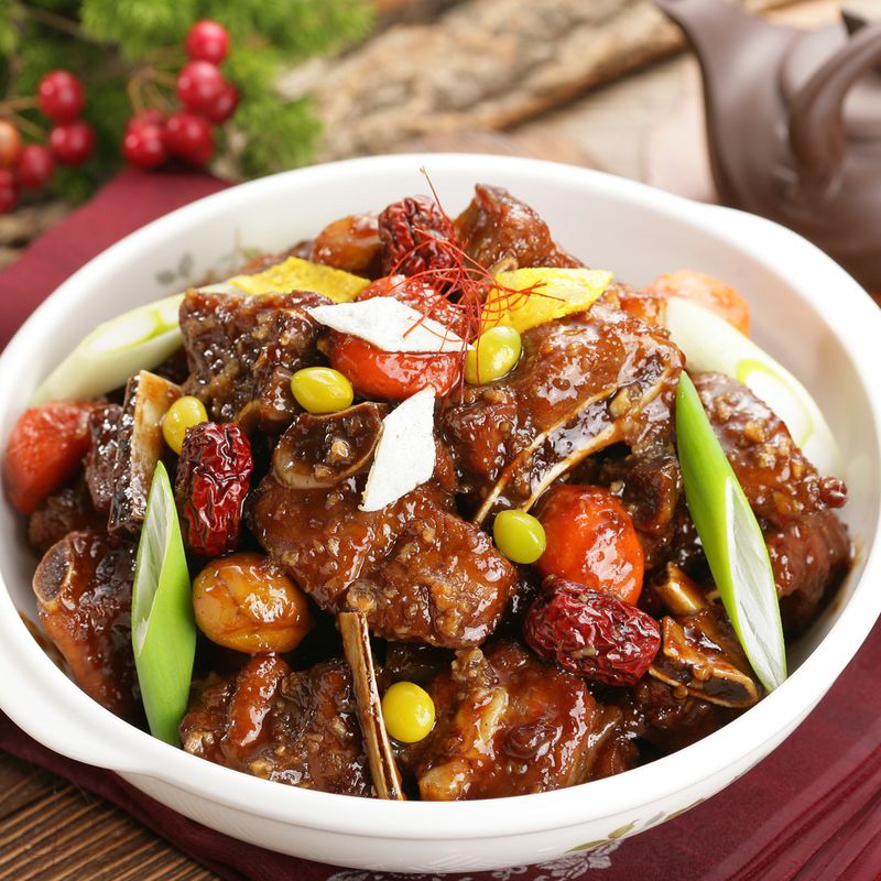 고향미트 돼지갈비찜 순한맛 1kg*2팩(총2kg) - NS홈쇼핑