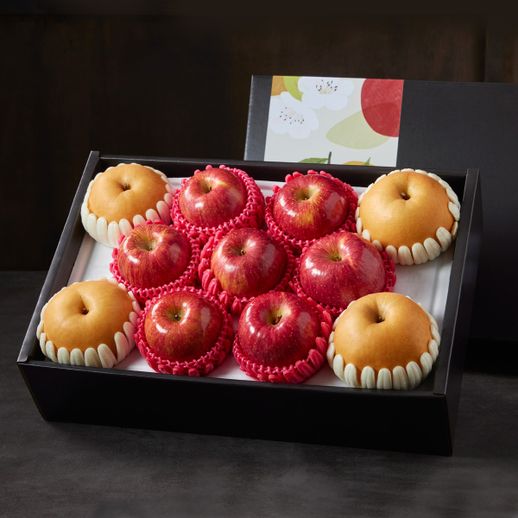 사과 배 혼합선물세트4kg (사과7,배4과) - NS홈쇼핑  사과 배 혼합선물세트4kg (사과7,배4과) - NS홈쇼핑