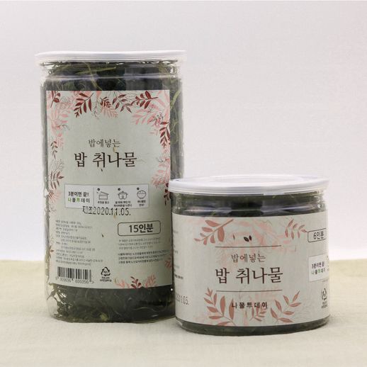 [주식회사 엔티] 나물투데이 취나물 나투밥 (80g) - NS홈쇼핑  [주식회사 엔티] 나물투데이 취나물 나투밥 (80g) - NS홈쇼핑
