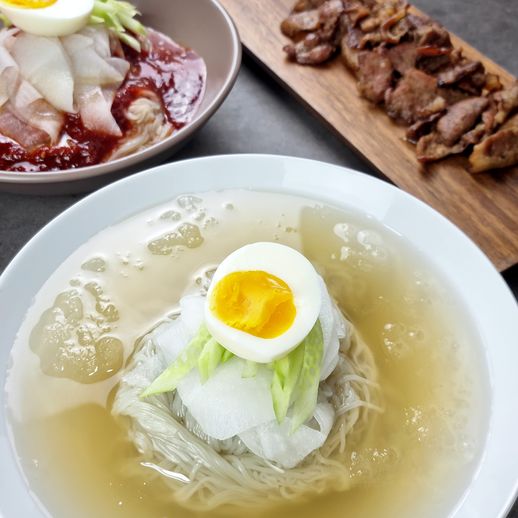 [식품의즐거움] 핫이슈 물냉면 비빔냉면 숯불고기 모음 - NS홈쇼핑
