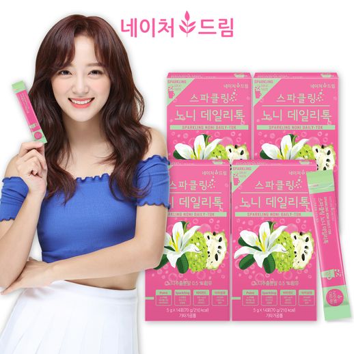 네이처드림 스파클링 노니 데일리톡 14포 x 4박스 - NS홈쇼핑