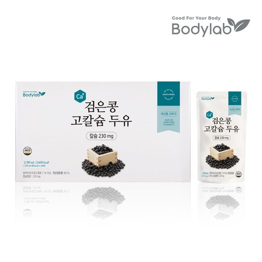 바디랩 검은콩 고칼슘두유 185ml x 20포 1박스 - NS홈쇼핑