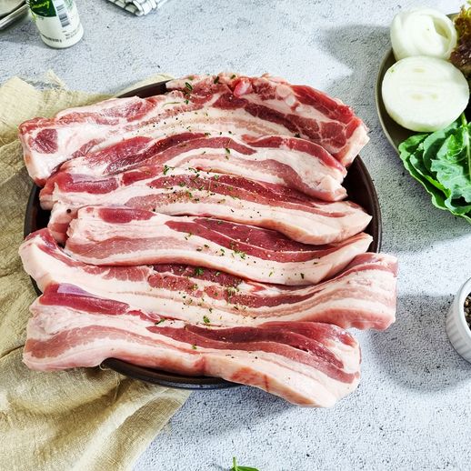 [버크셔K] 지리산 흑돼지 실속 삼겹살 모음전(600g/1kg 外) - NS홈쇼핑