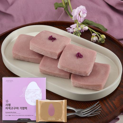 [사평기정떡] 자색고구마 기정떡 70g x 8봉입 - NS홈쇼핑
