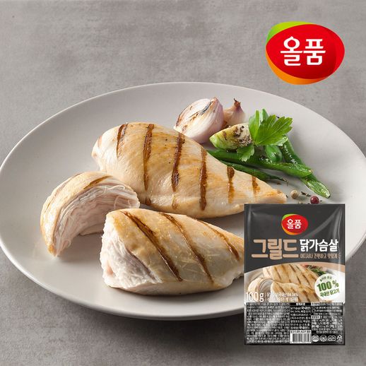 [올품] 그릴드 훈제 닭가슴살 100g 10팩 - NS홈쇼핑 [올품] 그릴드 훈제 닭가슴살 100g 10팩			 - NS홈쇼핑