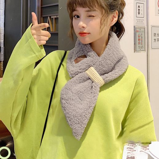 쁘띠 뽀글이 숏 머플러 여성목도리 패션머플러 - NS홈쇼핑  쁘띠 뽀글이 숏 머플러 여성목도리 패션머플러 - NS홈쇼핑