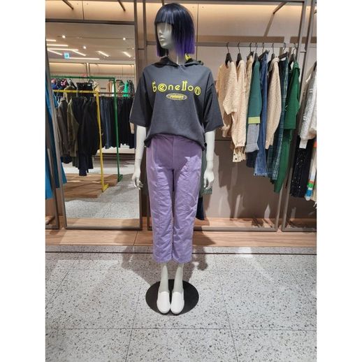 [갤러리아] (22 S/S) 베네통 로고 린넨 니트 BAKPF1211 - NS홈쇼핑