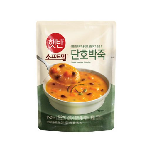 햇반 소프트밀 단호박죽 420g - NS홈쇼핑