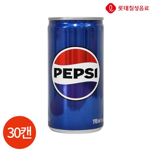 롯데 펩시콜라 190ml x 30캔 - NS홈쇼핑