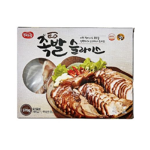 (코)해드림 족발 슬라이스 570g(국내산) - NS홈쇼핑  (코)해드림 족발 슬라이스 570g(국내산) - NS홈쇼핑