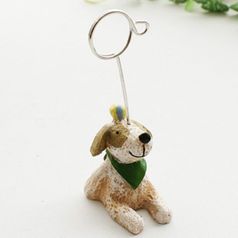 [중국][1300k] 사진&메모꽂이 오너먼트[공놀이하는 바둑이]