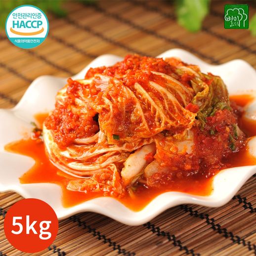 별미식품 국내산 별미 맛배추김치 5kg x 1봉 - NS홈쇼핑