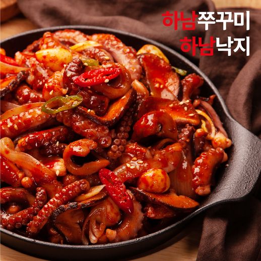 하남낙지 3~5팩 세트 골라담기 (보통맛/매운맛) - NS홈쇼핑