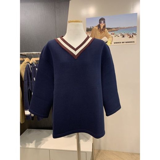 [보브][18F/W 이월]  네오플렌 브이넥 티셔츠 (7128440508)(갤러리아 수원) - NS홈쇼핑  [보브][18F/W 이월]  네오플렌 브이넥 티셔츠... 