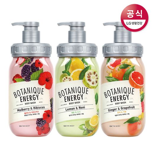 온더바디 보타니크 에너지 바디워시 500ml x2개 - NS홈쇼핑