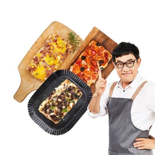 이경규의 리얼토핑 폭탄피자 3종 총 12팩(치즈피자 4팩+불고기피자 4팩+앵그리꼬꼬피자 4팩) - NS홈쇼핑  이경규의 리얼토핑 폭탄피자 3종 총... 