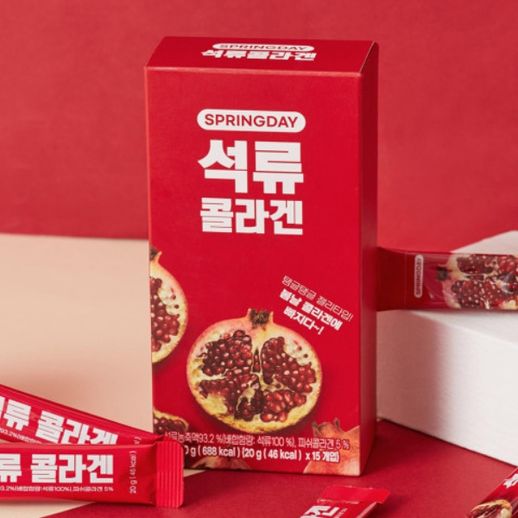 스프링데이 석류 콜라겐 젤리스틱 20gX15입 - NS홈쇼핑
