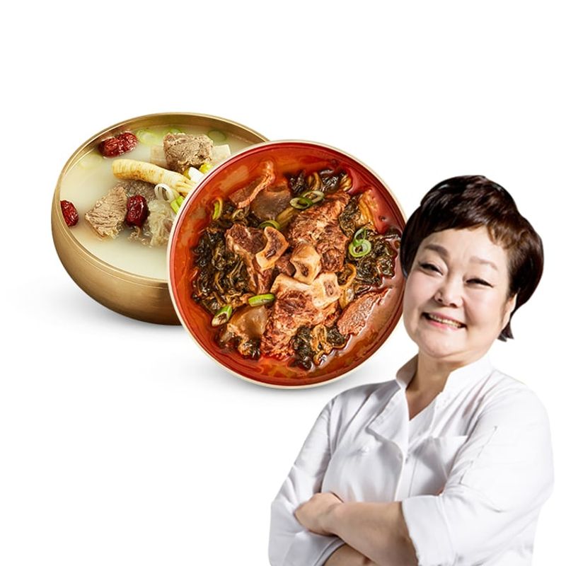 빅마마 이혜정 일품 소한마리탕 4팩+소한마리 우거지탕 4팩 - NS홈쇼핑
