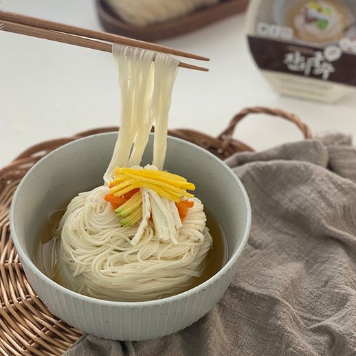 100% 국산 토종 앉은뱅이밀과 쌀로 만든 잔치국수 - NS홈쇼핑
