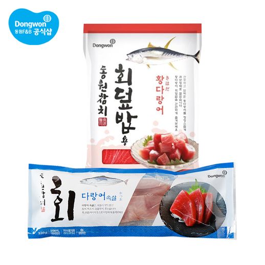 동원참치회 250g + 황다랑어 회덥밥 140g - NS홈쇼핑