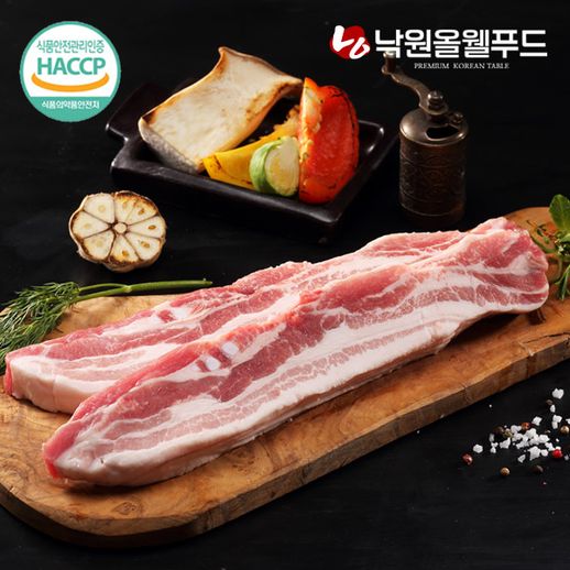 [낙원 올웰푸드] 국내산 급냉 삼겹살(600g) - NS홈쇼핑  [낙원 올웰푸드] 국내산 급냉 삼겹살(600g) - NS홈쇼핑