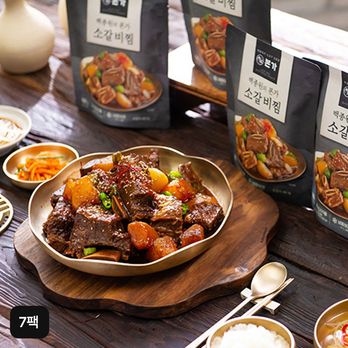 백종원의 본가 소갈비찜 500g x 7팩 3.5kg