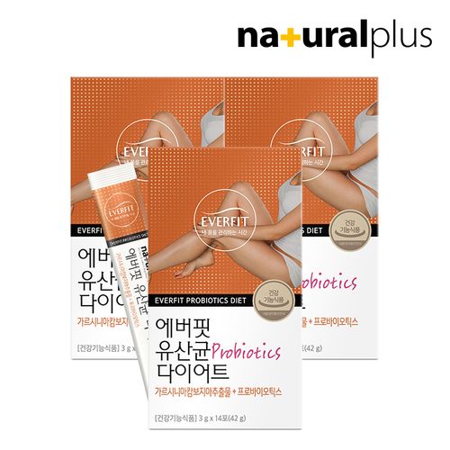에버핏 유산균 다이어트 14포 3박스