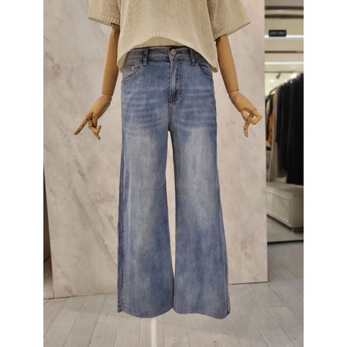 [갤러리아] [22S/S]뒷밴딩세미와이드데님팬츠 RQYDPT050