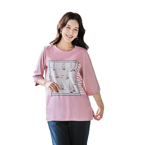 [바띠] 컷트지 블라우스