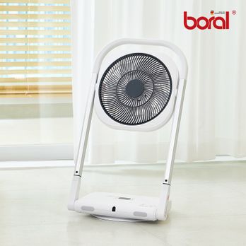 보랄 BLDC 무선 싱글 헤드 접이식 선풍기 BR-Q100SF