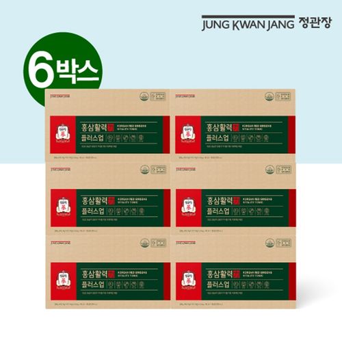 (무)정관장 홍삼활력플러스업 6박스/6개월분