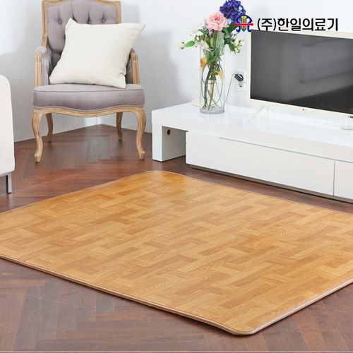 한일의료기 거실용 황토 온돌마루 격자 150x183cm/ 전기매트 전기장판