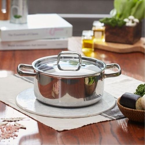 [갤러리아] [finn ilo] 핀일로 닥터316티타늄 스텐 통5중 20cm 양수냄비+스텐뚜껑