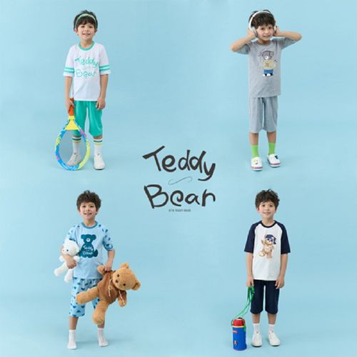 테디베어 오가닉코튼 남아 데일리셋업 4세트(상하의 8종)