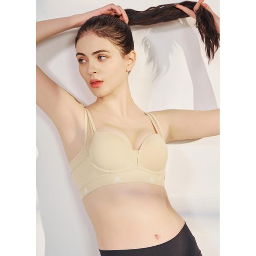아디다스 퍼포먼스 여성 360 에어 무빙 서포트 브라 (샌드베이지)