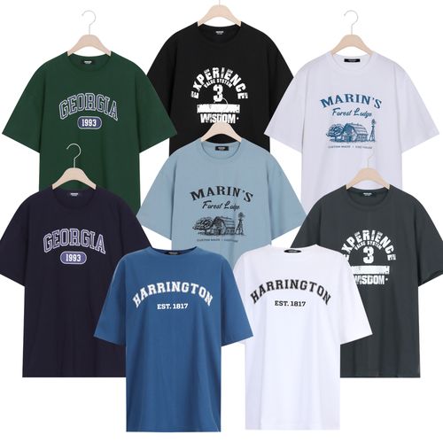 [무료배송]국산 탄탄한 고퀄리티 여성 반팔 티셔츠 5종 균일가