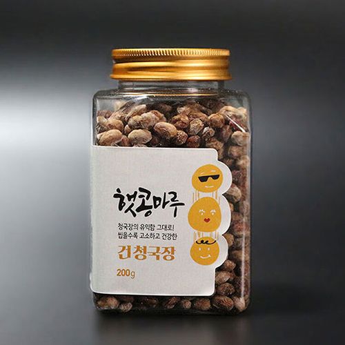 [햇콩마루]저온건조 발효방식으로 만든 건청국장 200g