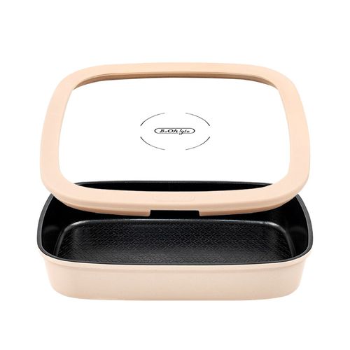 보오글 플래티넘 30cm 직사각팬+30cm 플랫뚜껑 