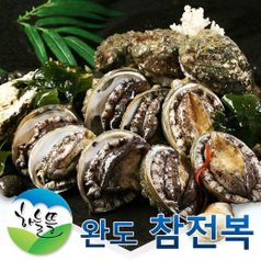 완도 참 전복 1kg(18-20미)