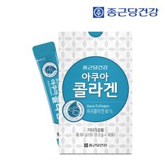 종근당건강 아쿠아 콜라겐 (2gX30포) 1박스(총1개월분)